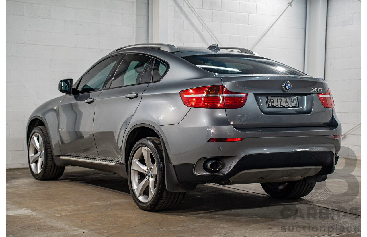 06/2009 BMW X6 xDrive35i (AWD) E71 4d Coupe Space Grey Metallic Turbo 3.0L