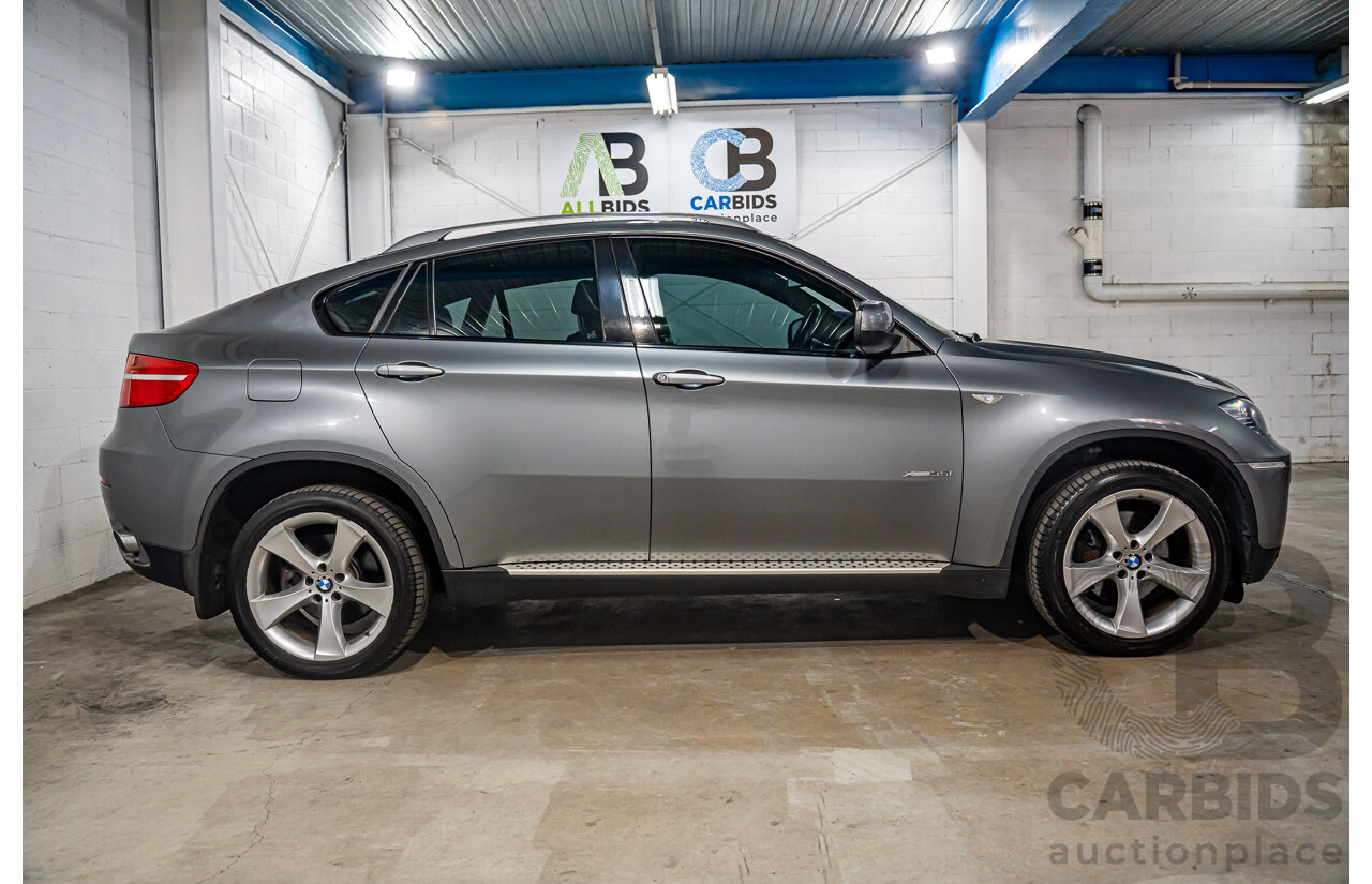 06/2009 BMW X6 xDrive35i (AWD) E71 4d Coupe Space Grey Metallic Turbo 3.0L