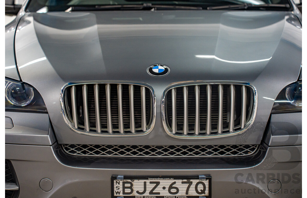 06/2009 BMW X6 xDrive35i (AWD) E71 4d Coupe Space Grey Metallic Turbo 3.0L