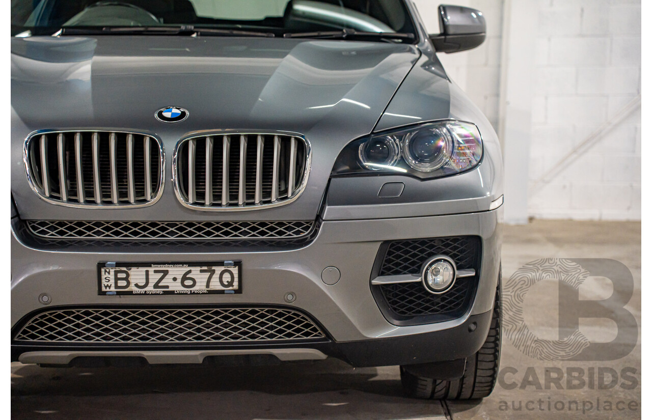 06/2009 BMW X6 xDrive35i (AWD) E71 4d Coupe Space Grey Metallic Turbo 3.0L
