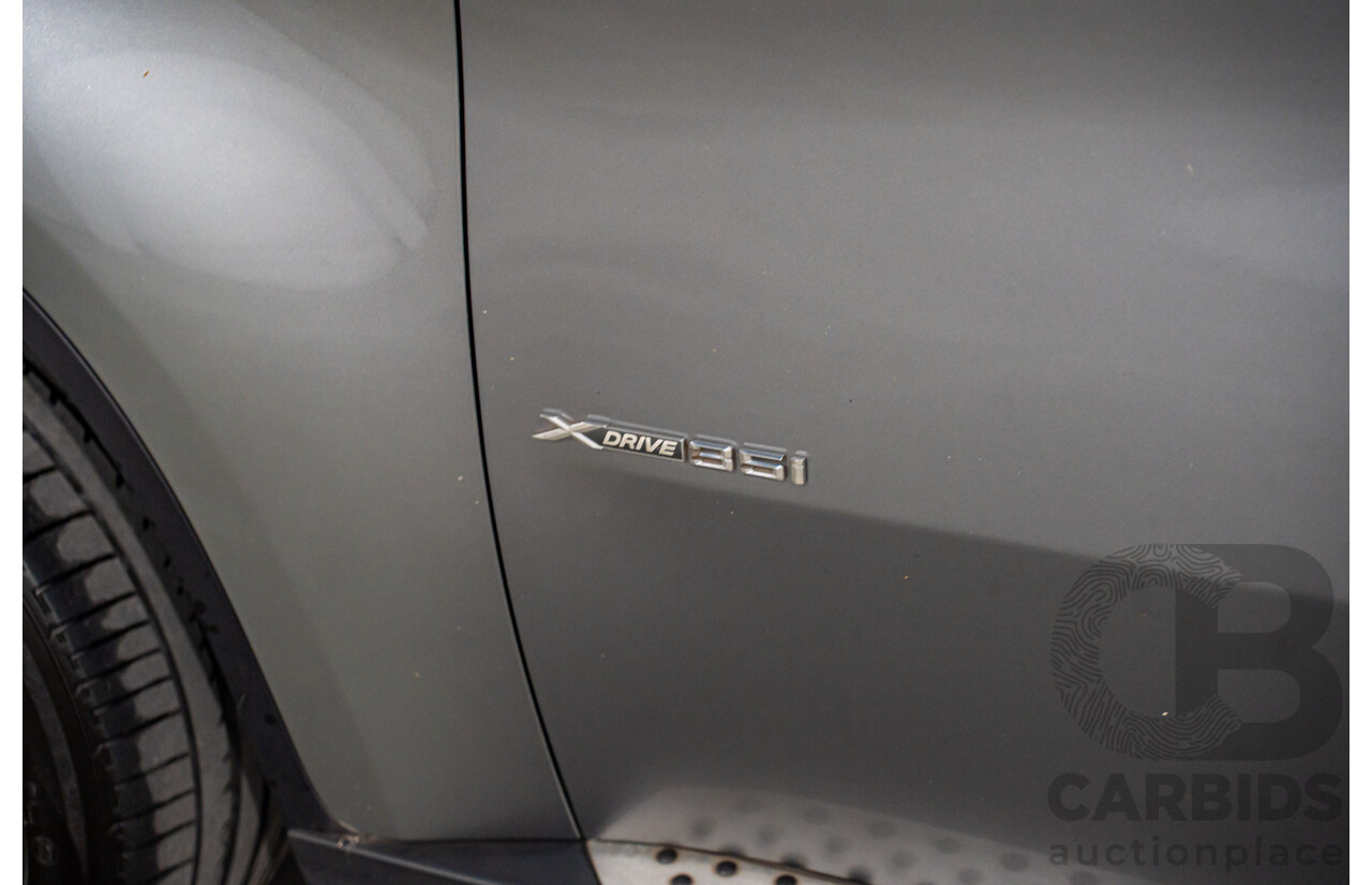 06/2009 BMW X6 xDrive35i (AWD) E71 4d Coupe Space Grey Metallic Turbo 3.0L