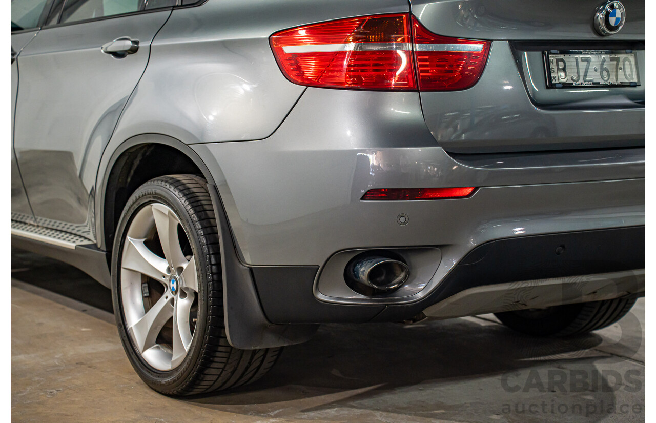 06/2009 BMW X6 xDrive35i (AWD) E71 4d Coupe Space Grey Metallic Turbo 3.0L