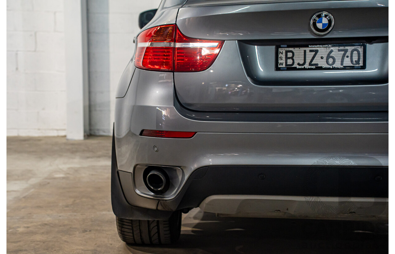 06/2009 BMW X6 xDrive35i (AWD) E71 4d Coupe Space Grey Metallic Turbo 3.0L