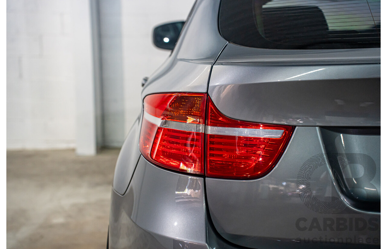 06/2009 BMW X6 xDrive35i (AWD) E71 4d Coupe Space Grey Metallic Turbo 3.0L