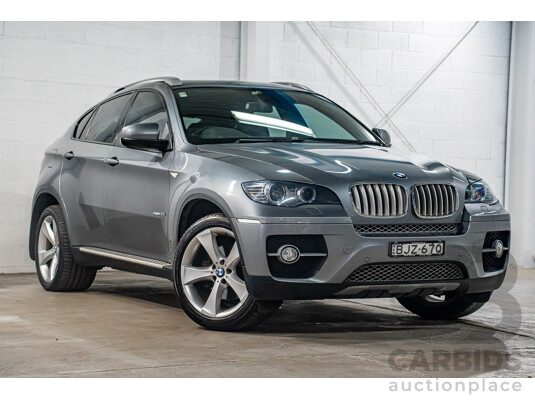 06/2009 BMW X6 xDrive35i (AWD) E71 4d Coupe Space Grey Metallic Turbo 3.0L