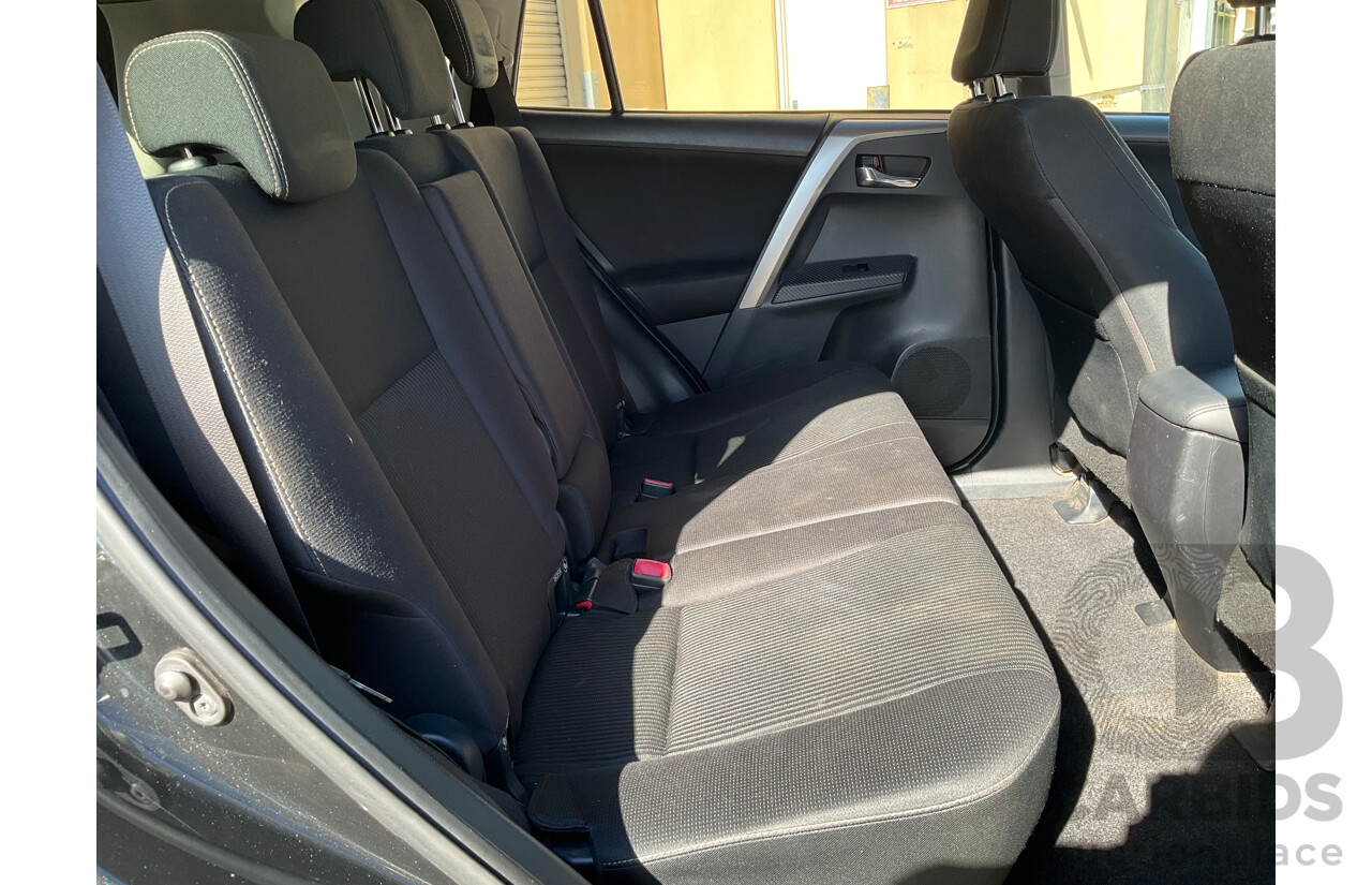 4/2015 Toyota Rav4 GXL (2WD) ZSA42R MY14 Upgrade 4d Wagon Black 2.0L