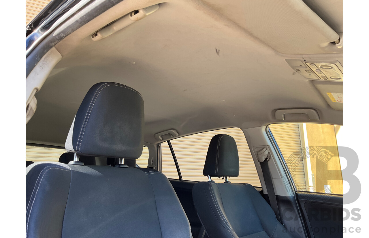 4/2015 Toyota Rav4 GXL (2WD) ZSA42R MY14 Upgrade 4d Wagon Black 2.0L