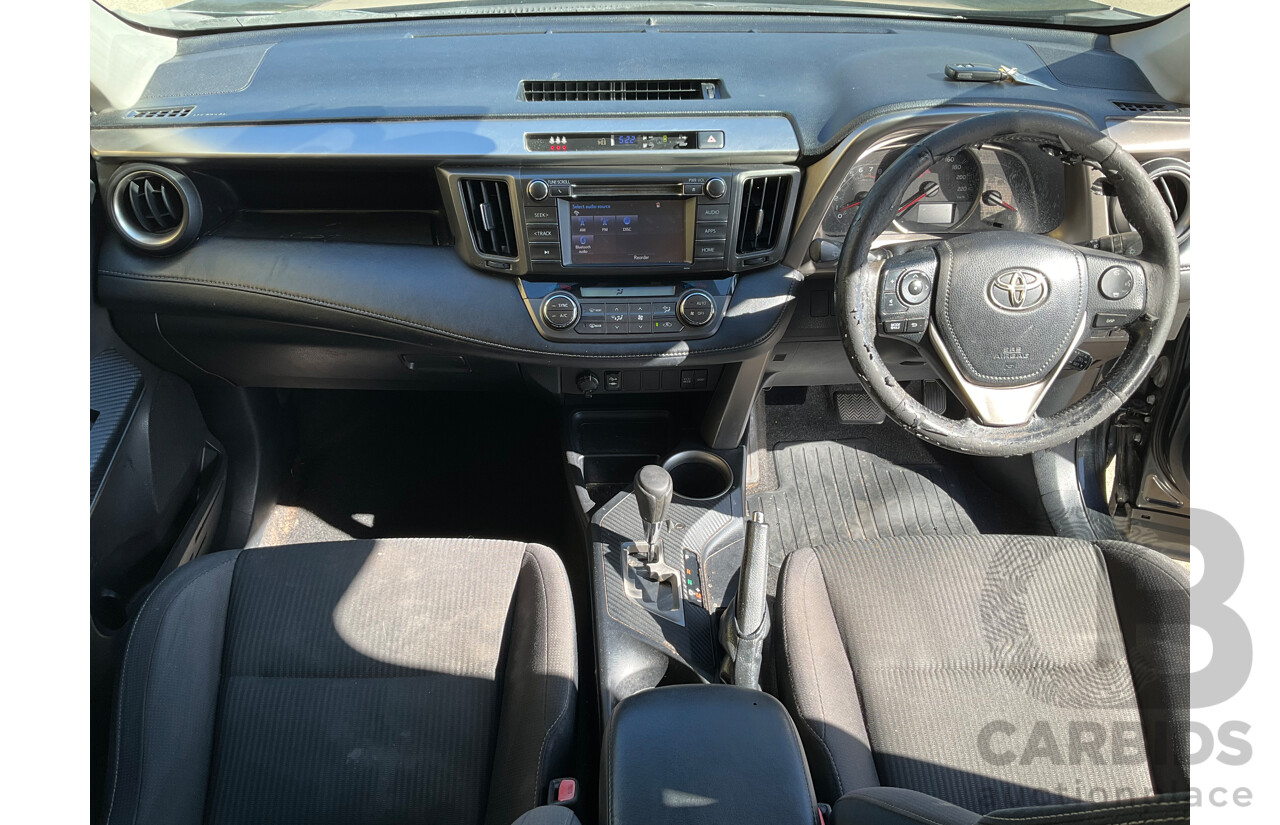 4/2015 Toyota Rav4 GXL (2WD) ZSA42R MY14 Upgrade 4d Wagon Black 2.0L