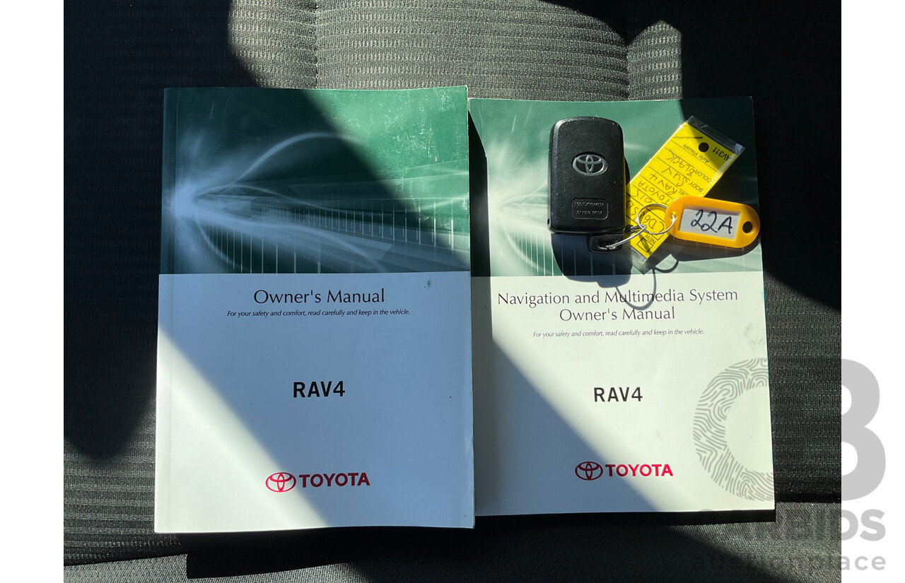 4/2015 Toyota Rav4 GXL (2WD) ZSA42R MY14 Upgrade 4d Wagon Black 2.0L