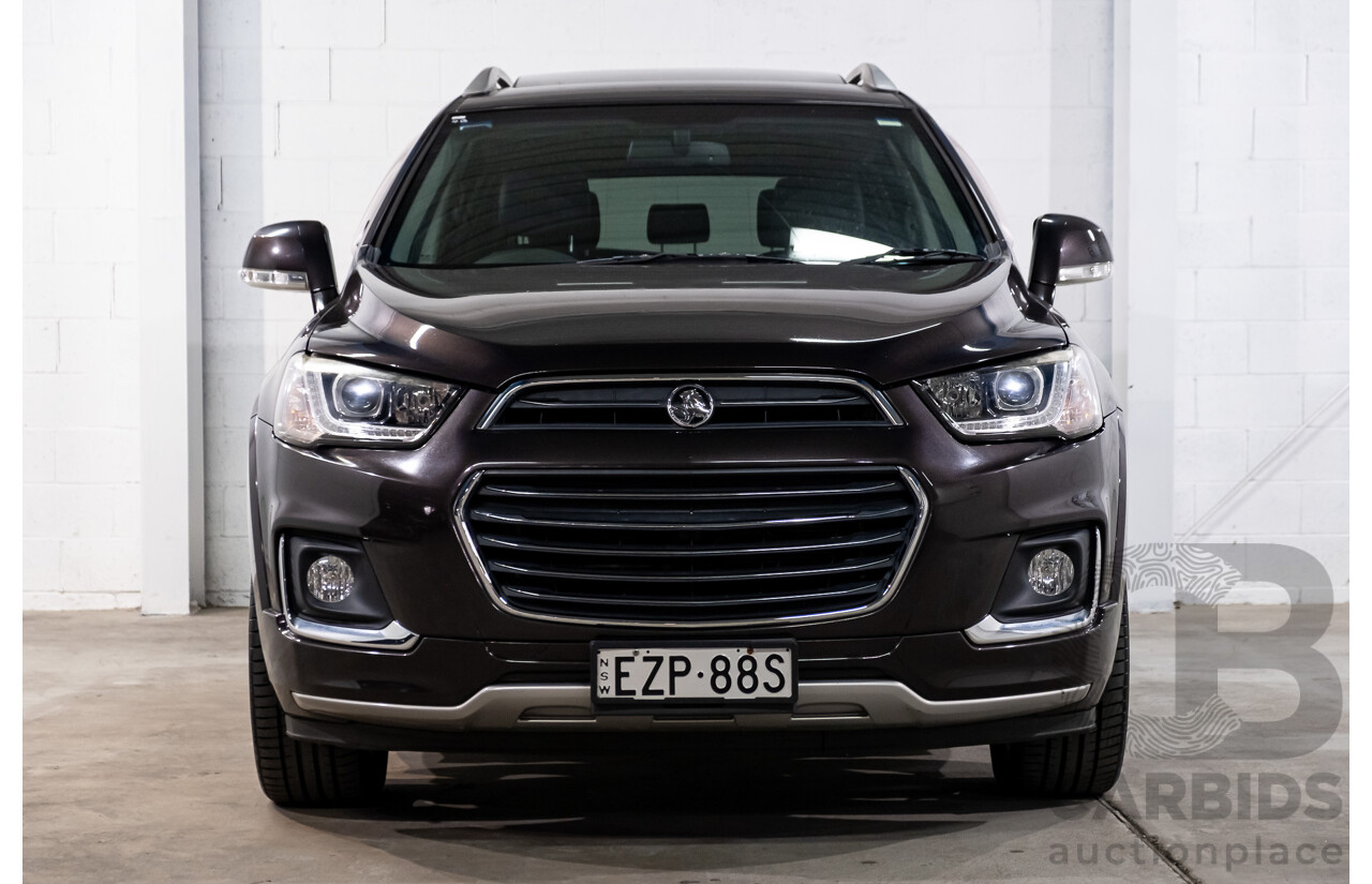 7/2017 Holden Captiva 7 LTZ (AWD) CG MY15 4d Wagon Burnt Coconut Brown Turbo Diesel 2.2L - 7 Seater