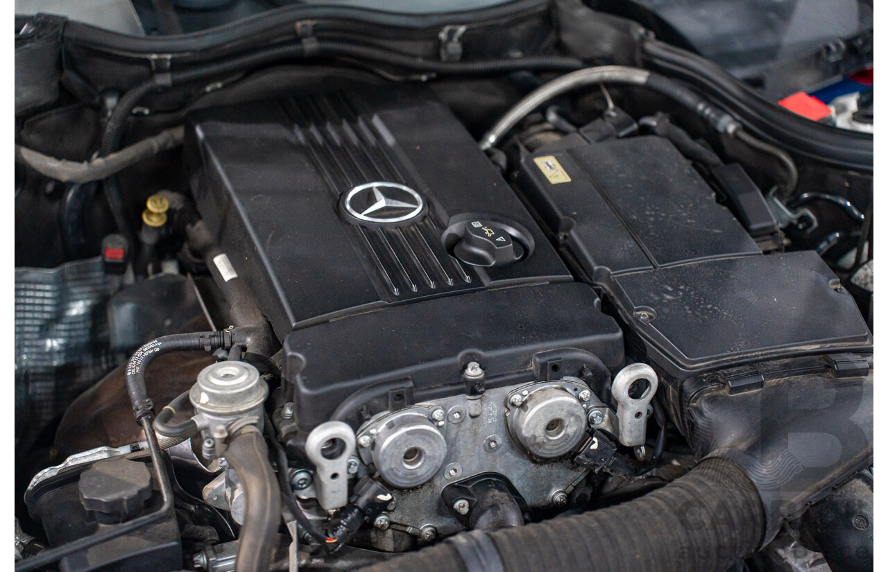 7/2009 Mercedes-Benz CLC 200 Kompressor 203 2d Coupe Calcite White Supercharged 1.8L