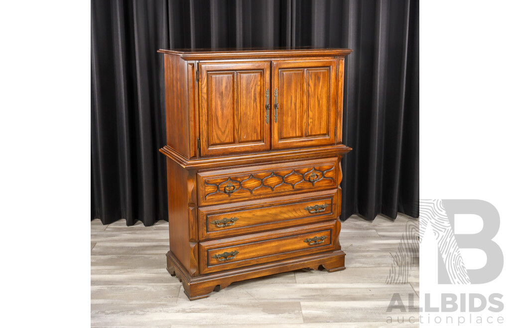 Reproduction Timber Chest of Drawers