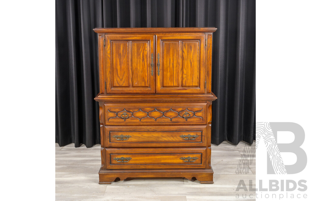 Reproduction Timber Chest of Drawers
