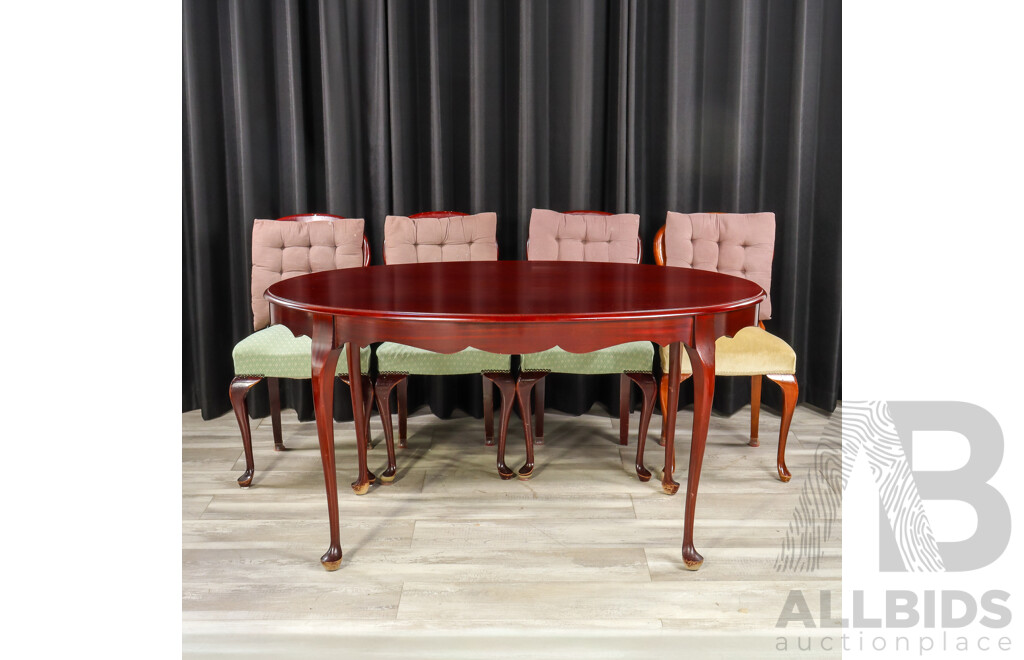 Regency Style Five Piece Dining Suite