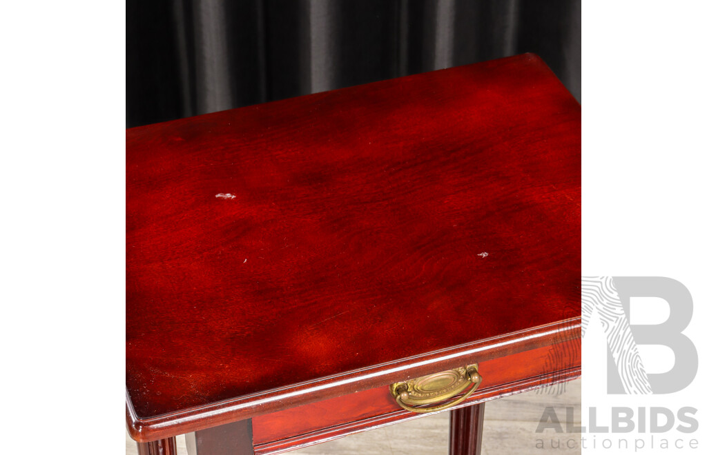 Reproduction Timber Side Table