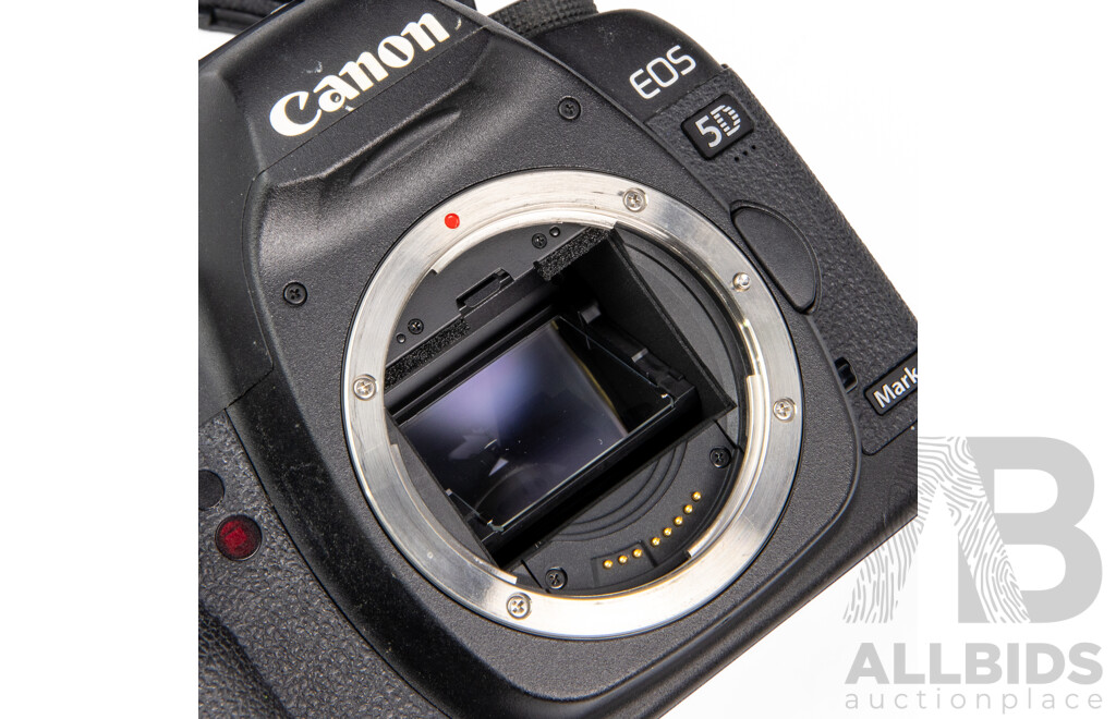 Canon EOS 5D Mark II DSLR Camera with EF 24–105mm F/4L is USM Lens and Accessories