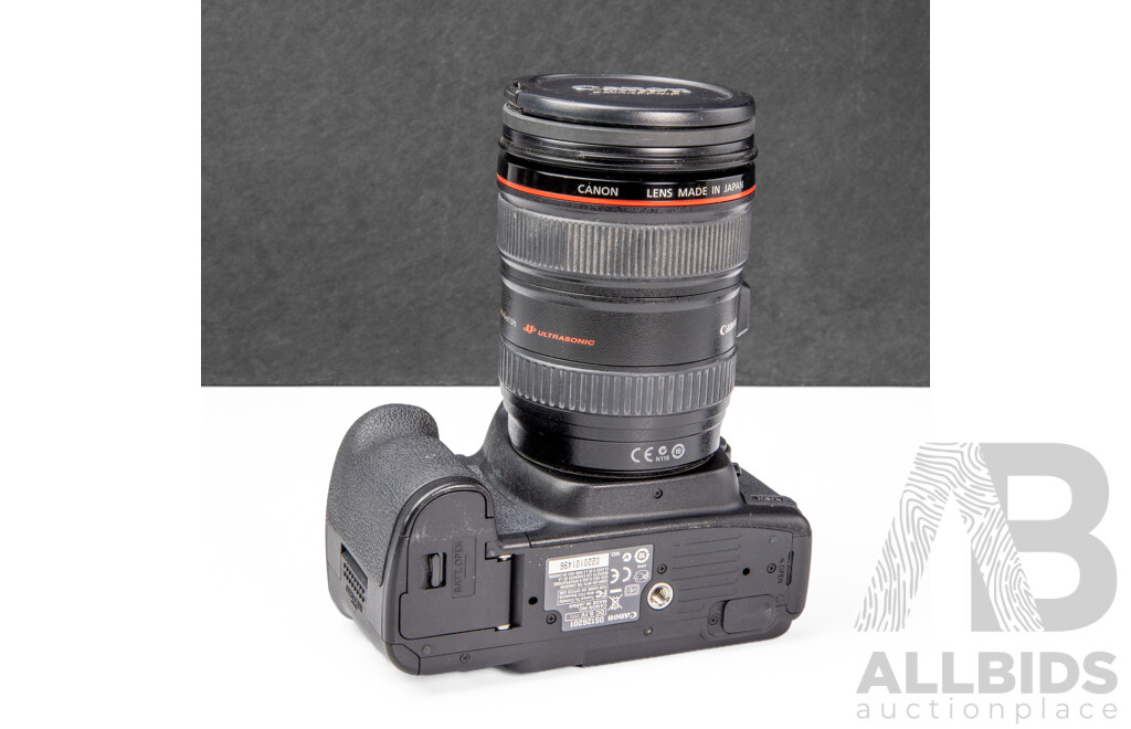 Canon EOS 5D Mark II DSLR Camera with EF 24–105mm F/4L is USM Lens and Accessories