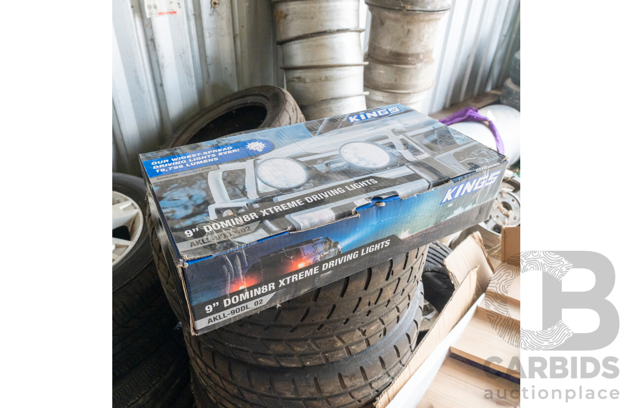 Set of Boxed 9 Inch Xtreme Driving Lights