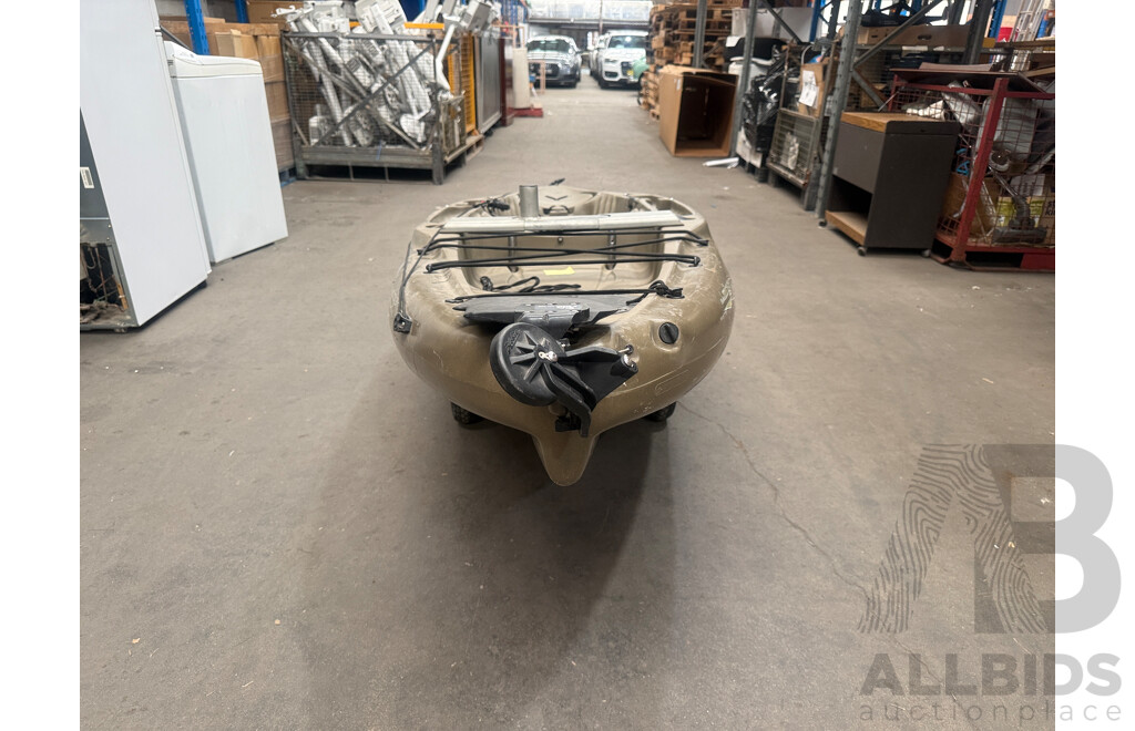 Hobie Mirage Outback Fishing Kayak + Paddles + Trolley