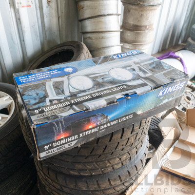 Set of Boxed 9 Inch Xtreme Driving Lights