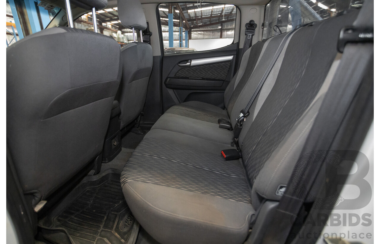 06/2012 Holden Colorado LX (4x4) RG Crew Cab P/Up White Turbo Diesel 2.8L