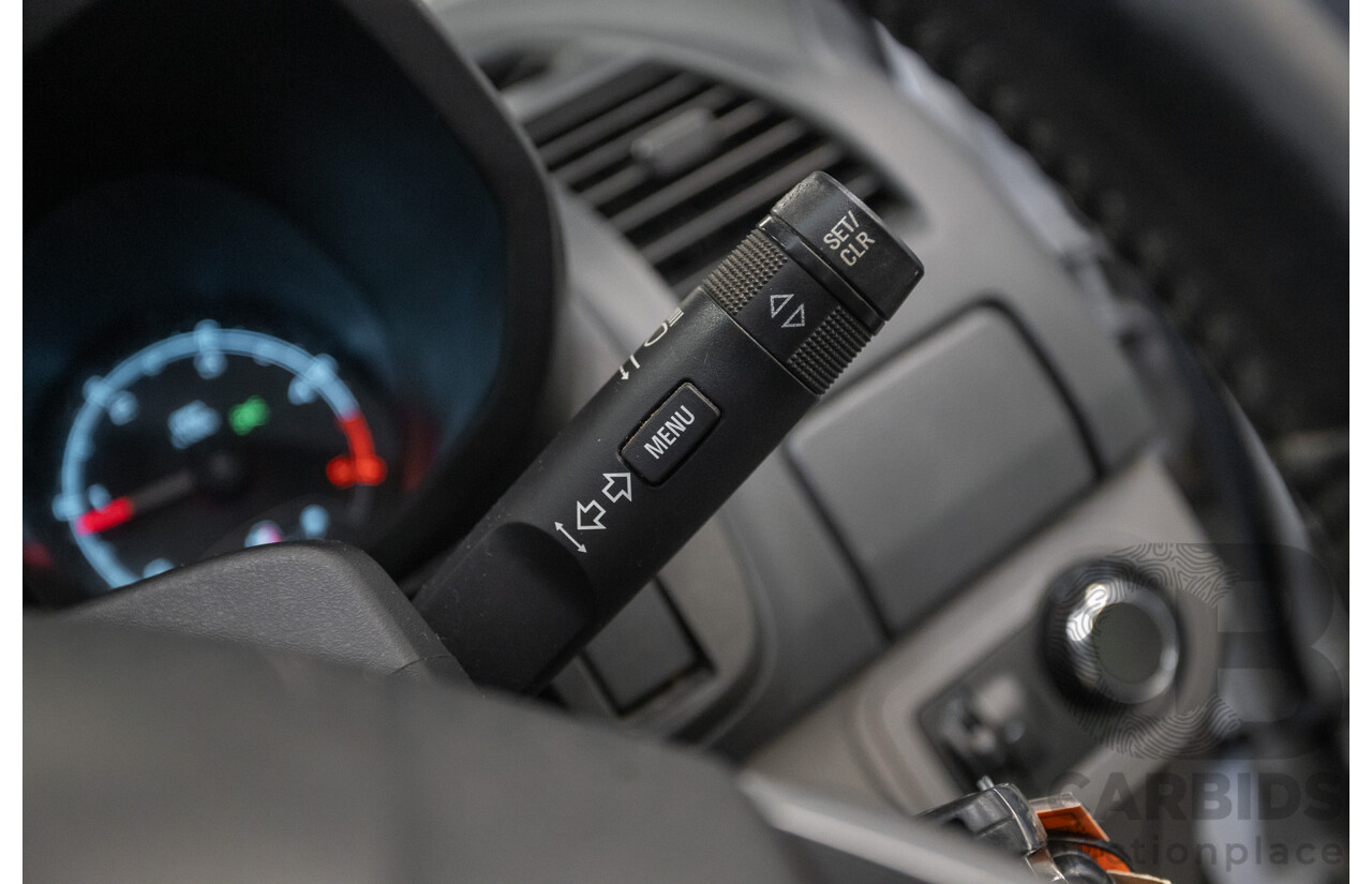 06/2012 Holden Colorado LX (4x4) RG Crew Cab P/Up White Turbo Diesel 2.8L