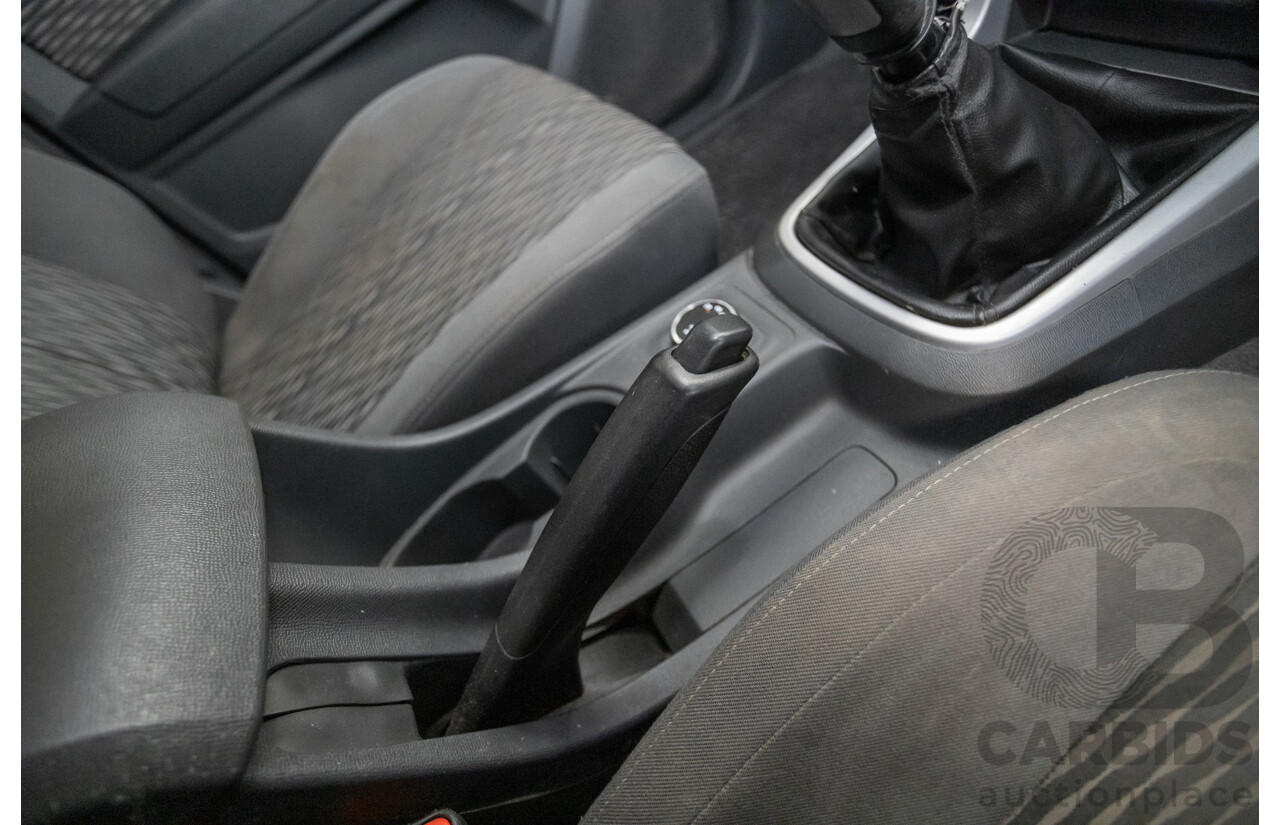 06/2012 Holden Colorado LX (4x4) RG Crew Cab P/Up White Turbo Diesel 2.8L