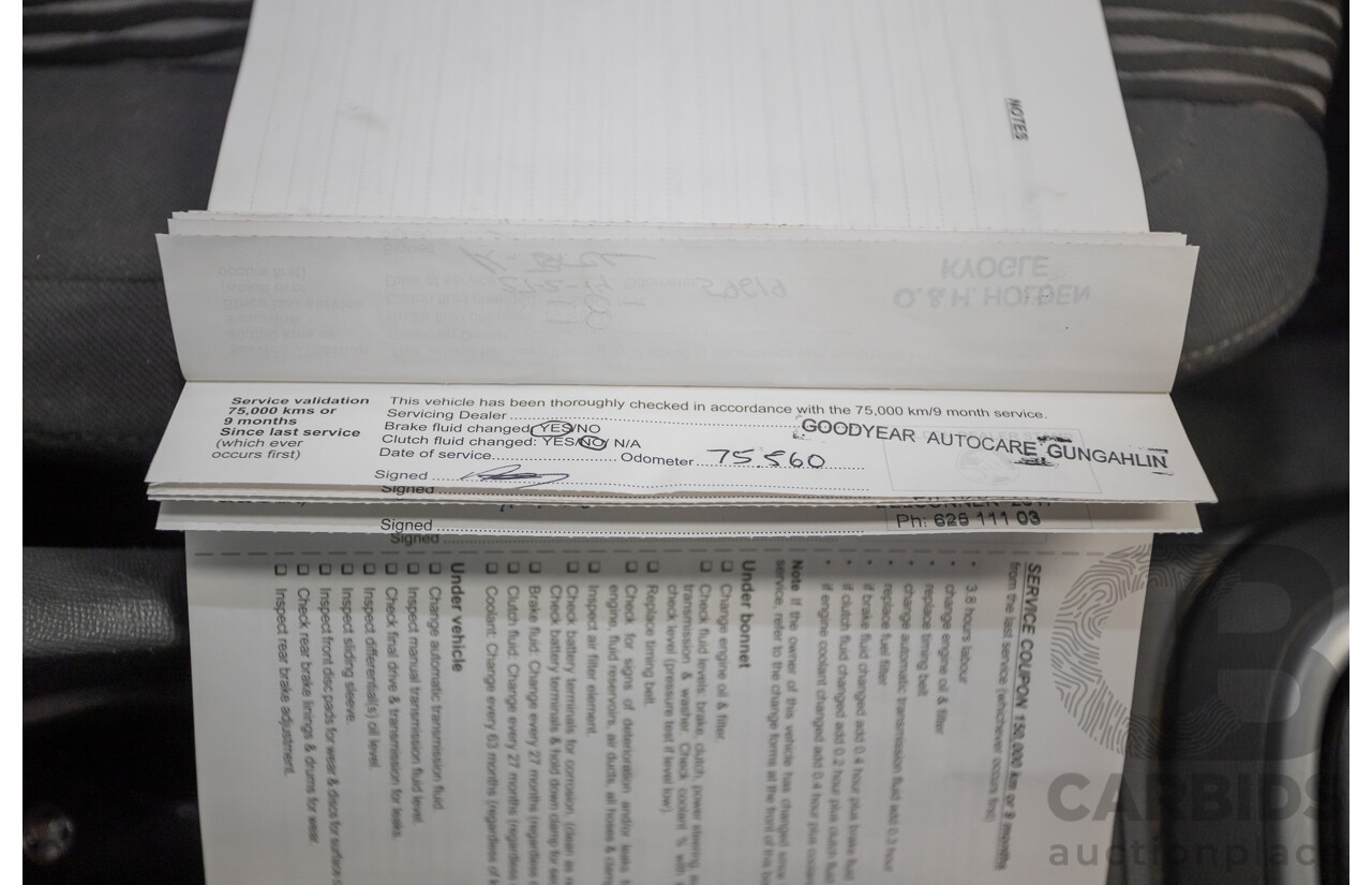 06/2012 Holden Colorado LX (4x4) RG Crew Cab P/Up White Turbo Diesel 2.8L