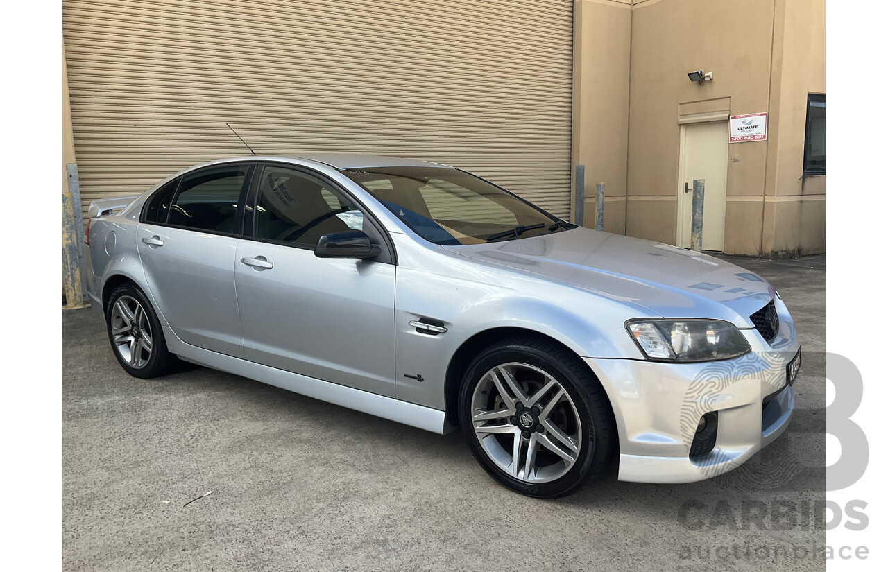 4/2011 Holden Commodore SV6 VE II 4d Sedan Silver 3.6L