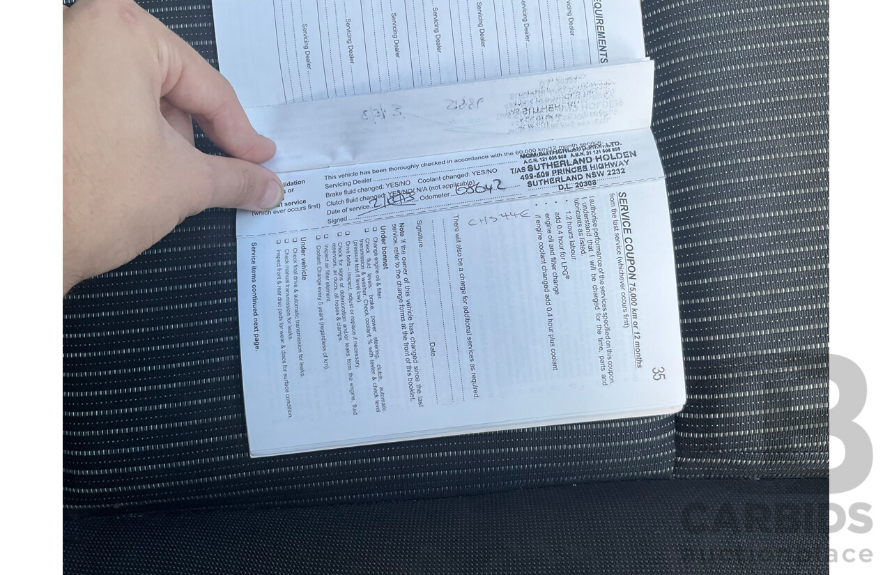 4/2011 Holden Commodore SV6 VE II 4d Sedan Silver 3.6L