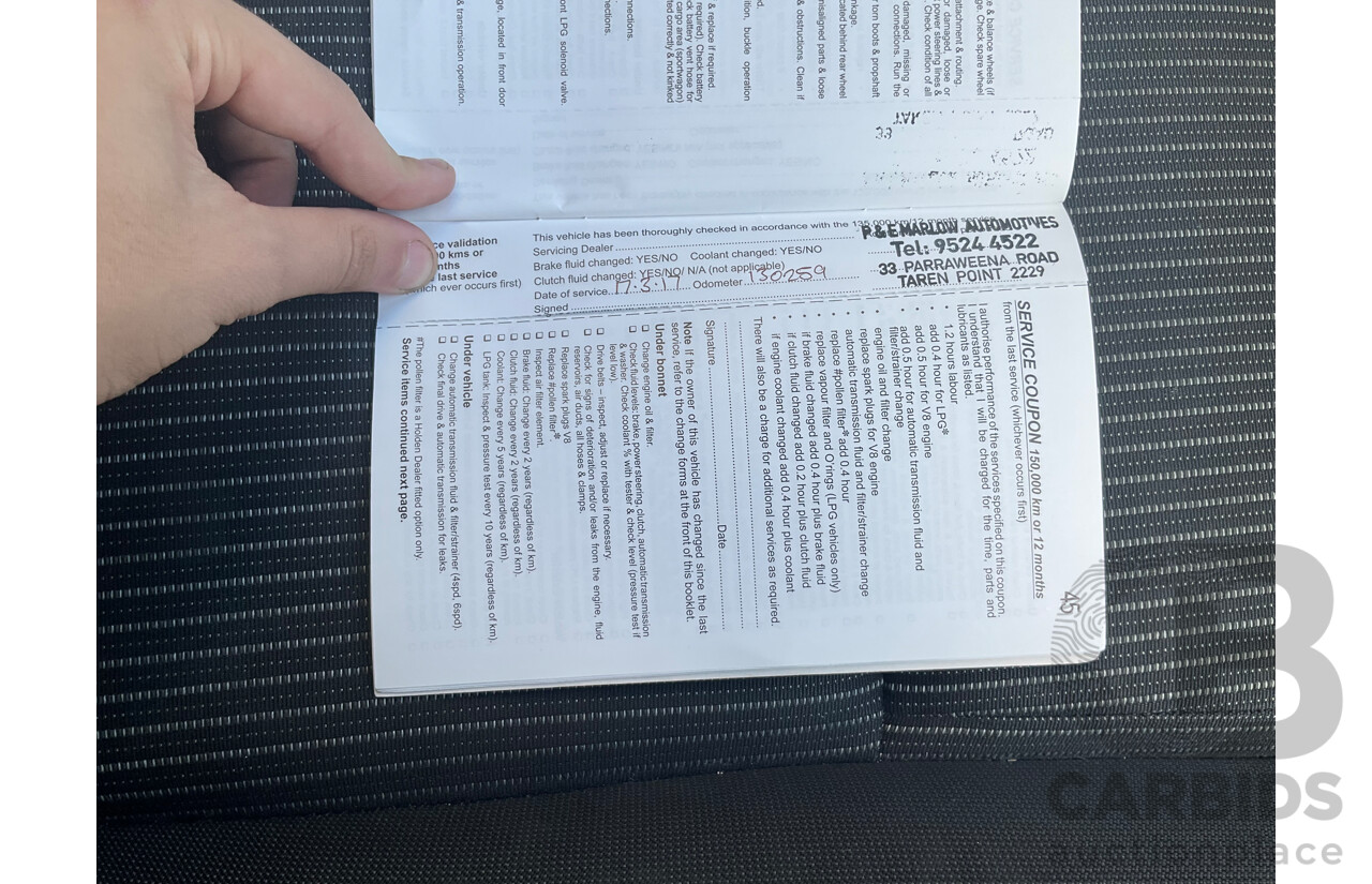 4/2011 Holden Commodore SV6 VE II 4d Sedan Silver 3.6L