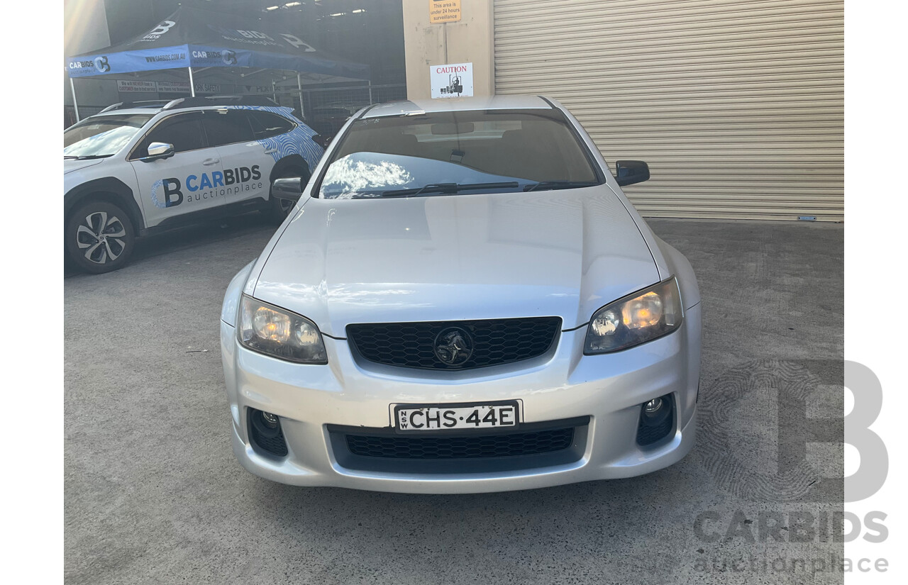 4/2011 Holden Commodore SV6 VE II 4d Sedan Silver 3.6L