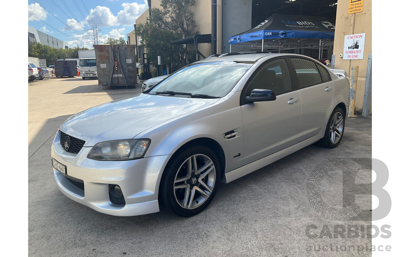 4/2011 Holden Commodore SV6 VE II 4d Sedan Silver 3.6L