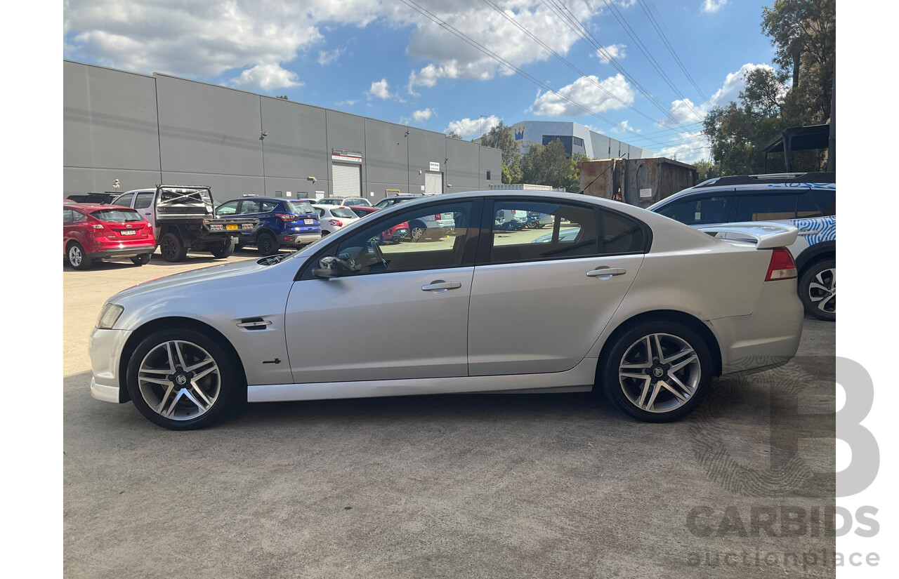 4/2011 Holden Commodore SV6 VE II 4d Sedan Silver 3.6L