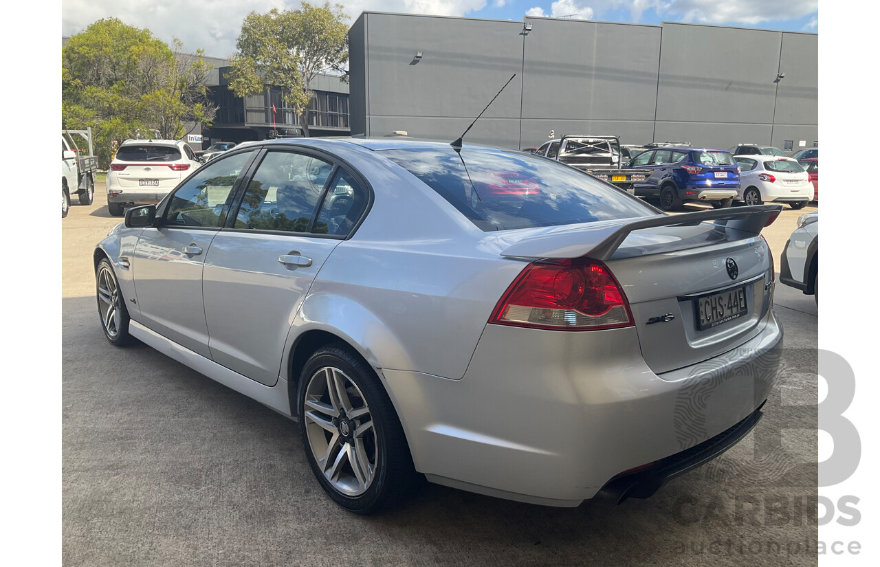 4/2011 Holden Commodore SV6 VE II 4d Sedan Silver 3.6L