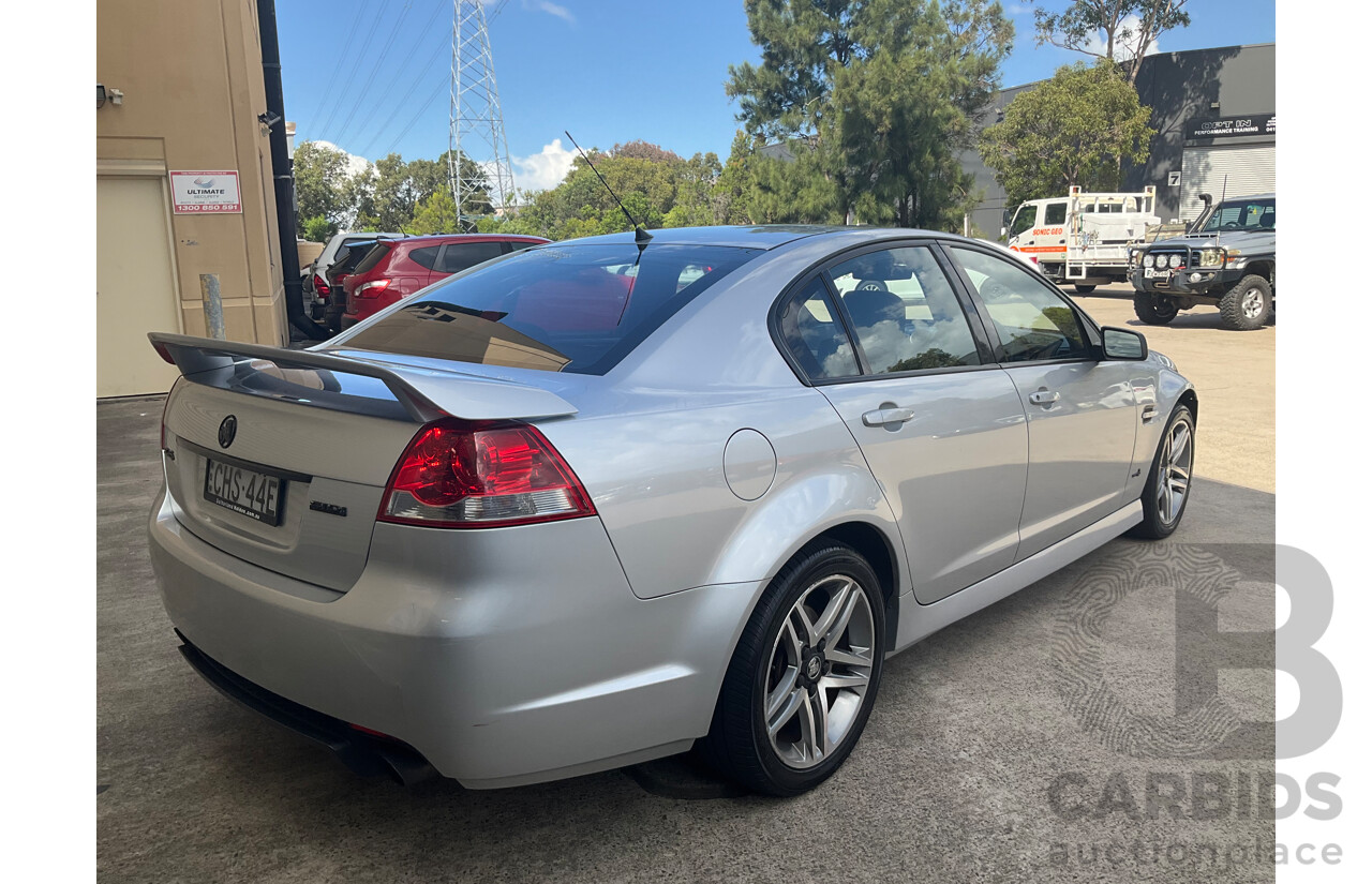 4/2011 Holden Commodore SV6 VE II 4d Sedan Silver 3.6L