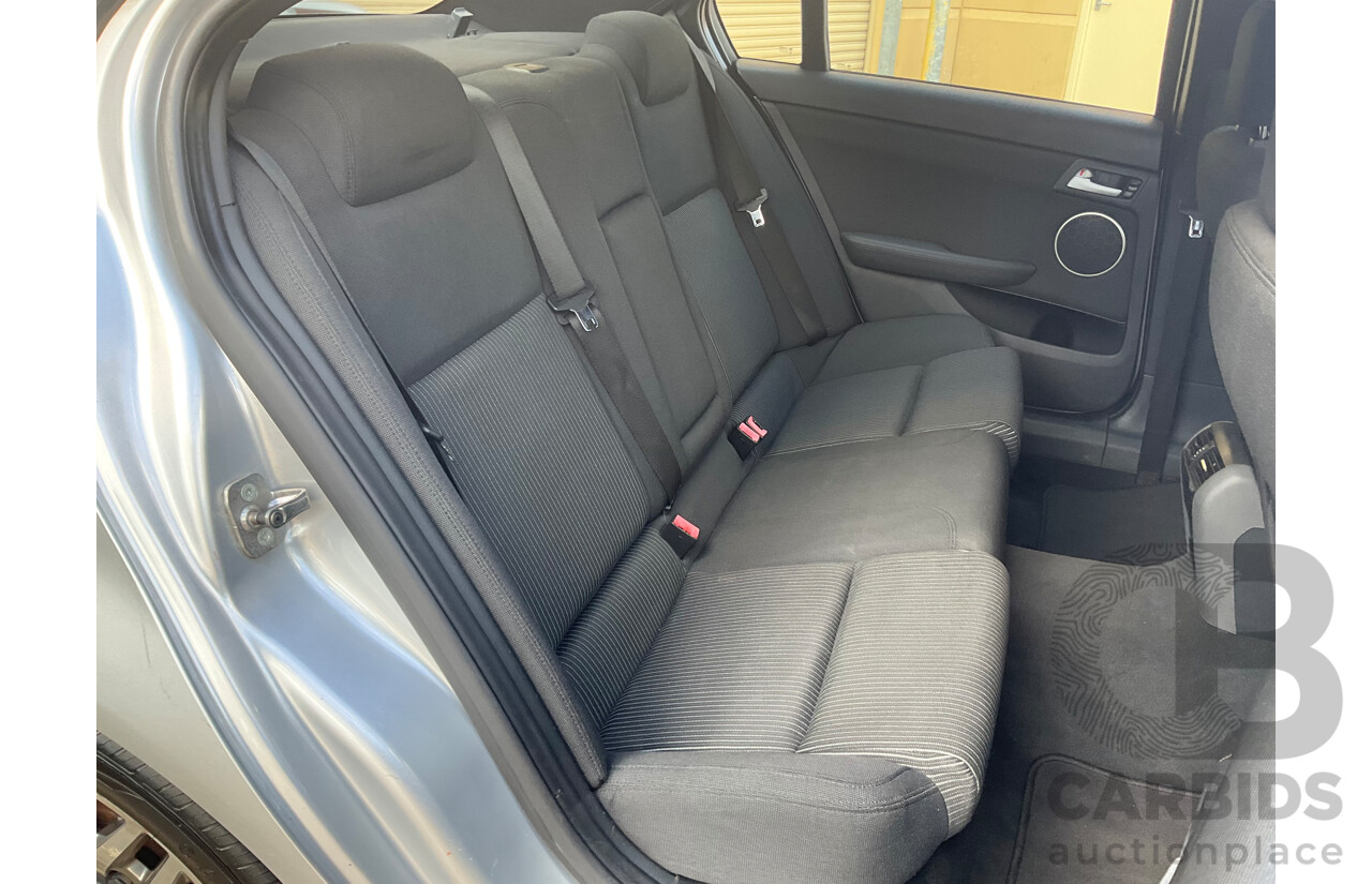 4/2011 Holden Commodore SV6 VE II 4d Sedan Silver 3.6L