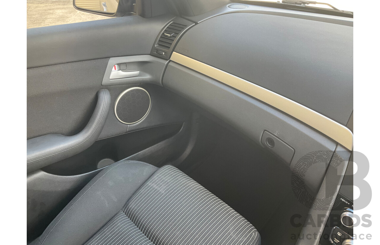 4/2011 Holden Commodore SV6 VE II 4d Sedan Silver 3.6L