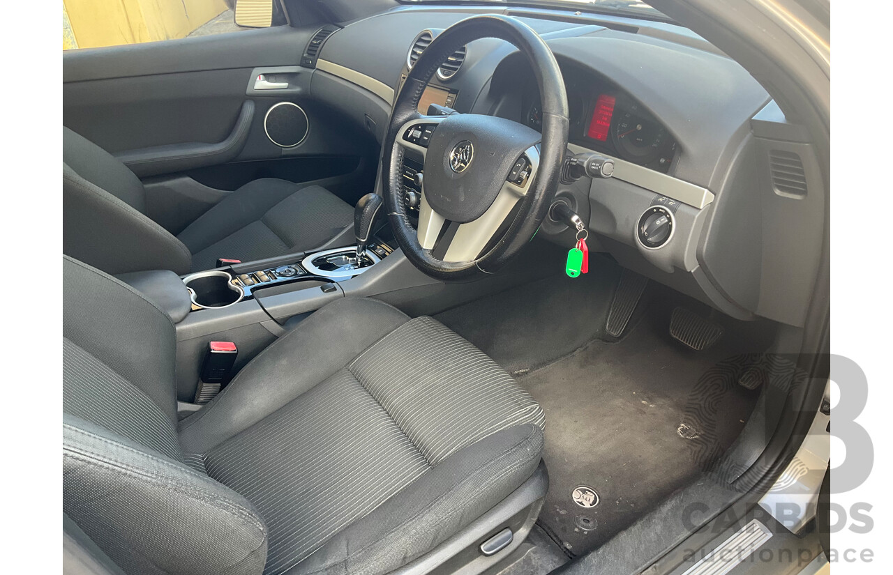 4/2011 Holden Commodore SV6 VE II 4d Sedan Silver 3.6L