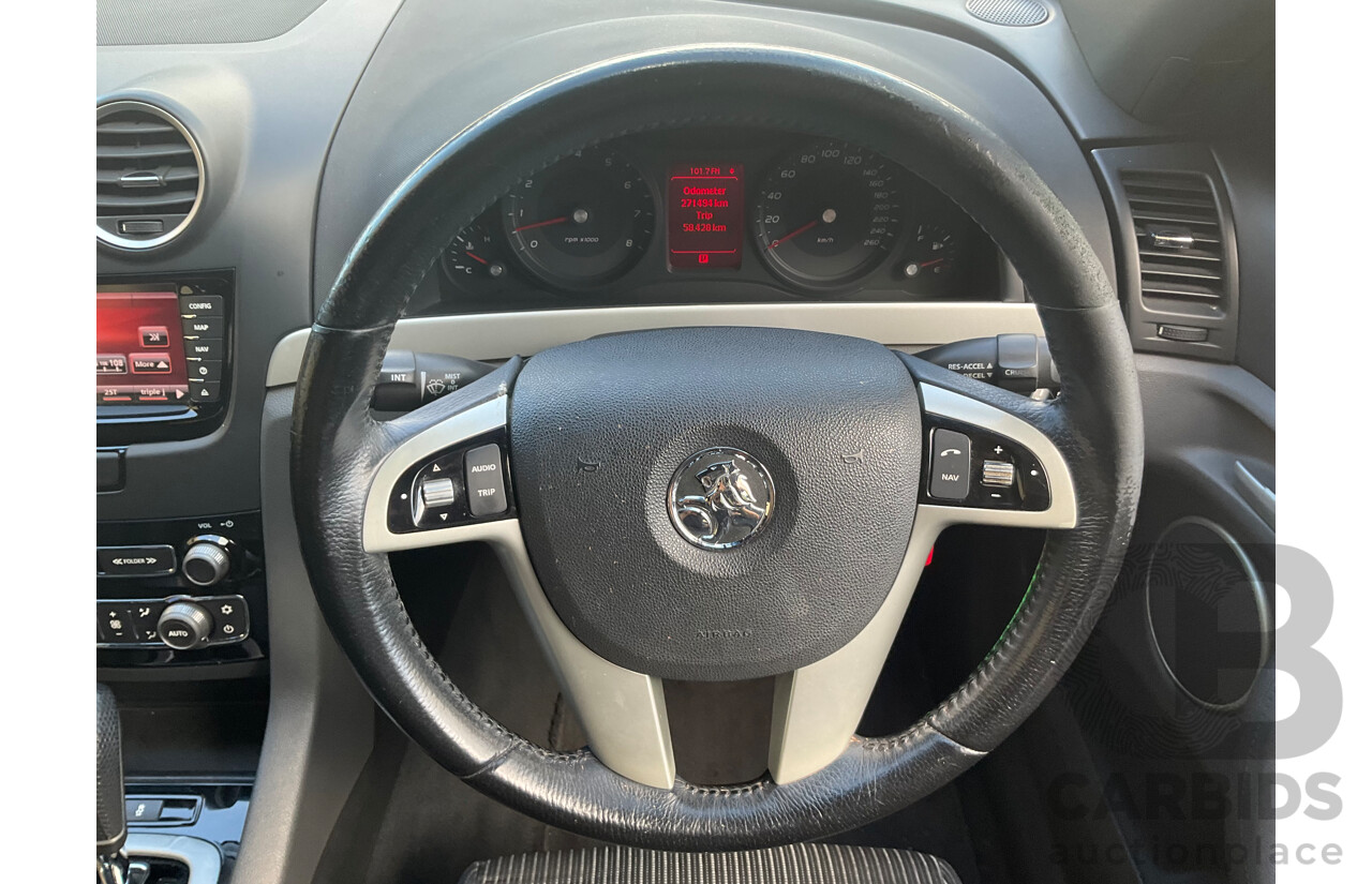 4/2011 Holden Commodore SV6 VE II 4d Sedan Silver 3.6L