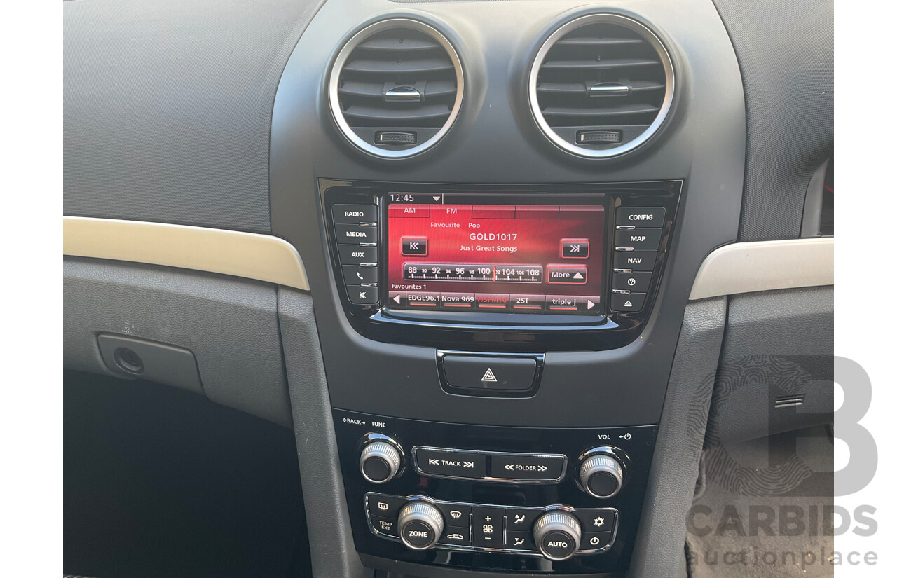 4/2011 Holden Commodore SV6 VE II 4d Sedan Silver 3.6L