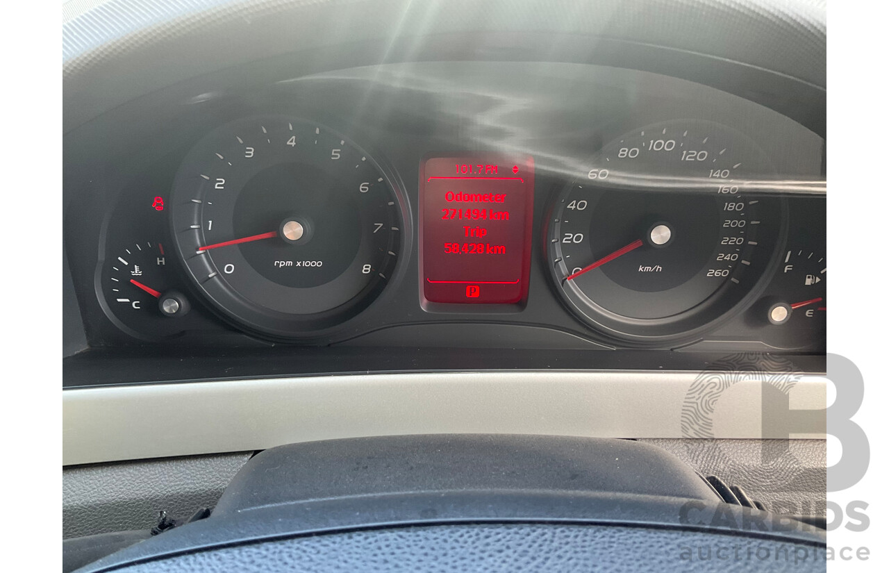 4/2011 Holden Commodore SV6 VE II 4d Sedan Silver 3.6L