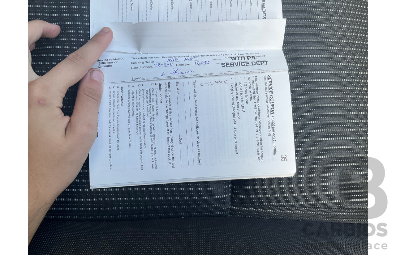 4/2011 Holden Commodore SV6 VE II 4d Sedan Silver 3.6L