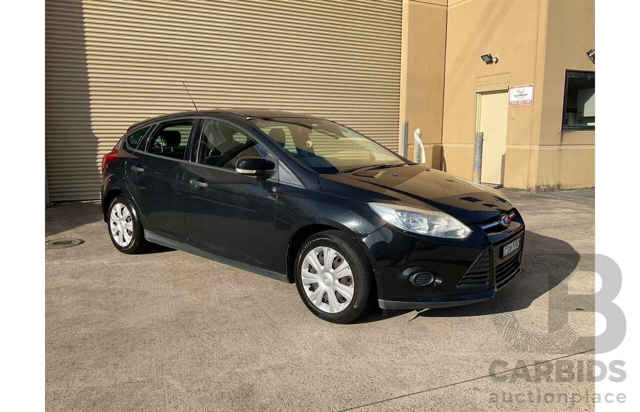 5/2012 Ford Focus Ambiente LW 5d Hatchback Black 1.6L