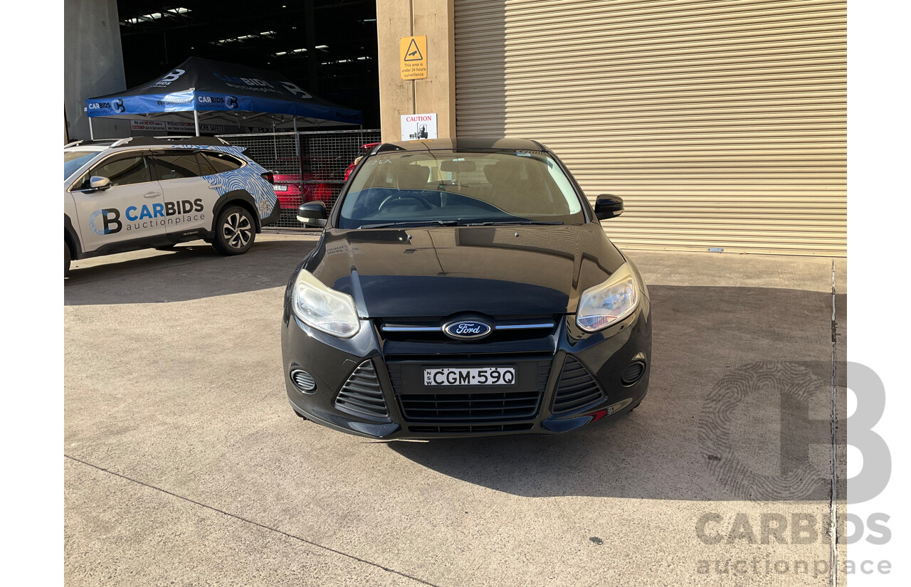 5/2012 Ford Focus Ambiente LW 5d Hatchback Black 1.6L