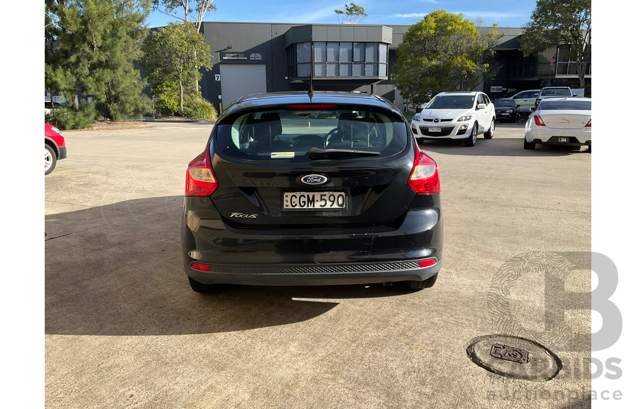 5/2012 Ford Focus Ambiente LW 5d Hatchback Black 1.6L