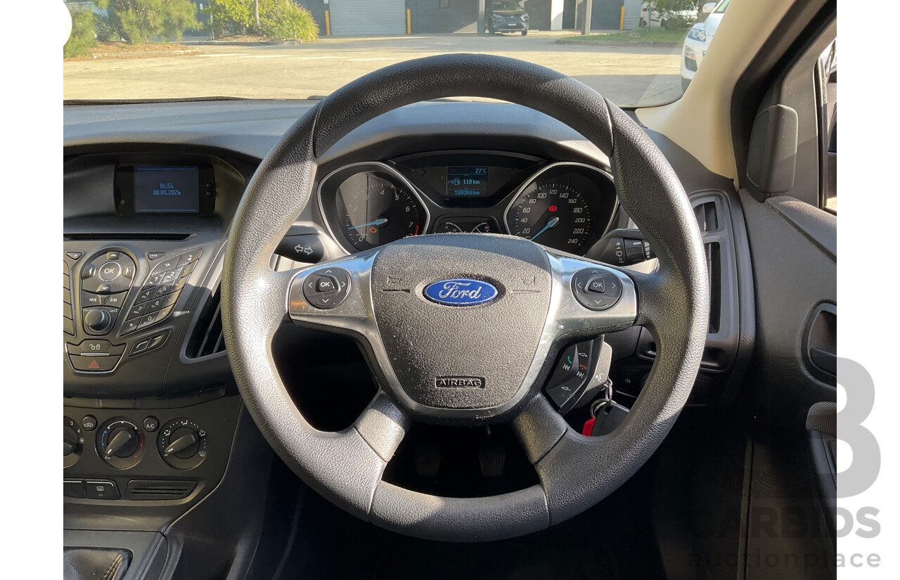 5/2012 Ford Focus Ambiente LW 5d Hatchback Black 1.6L