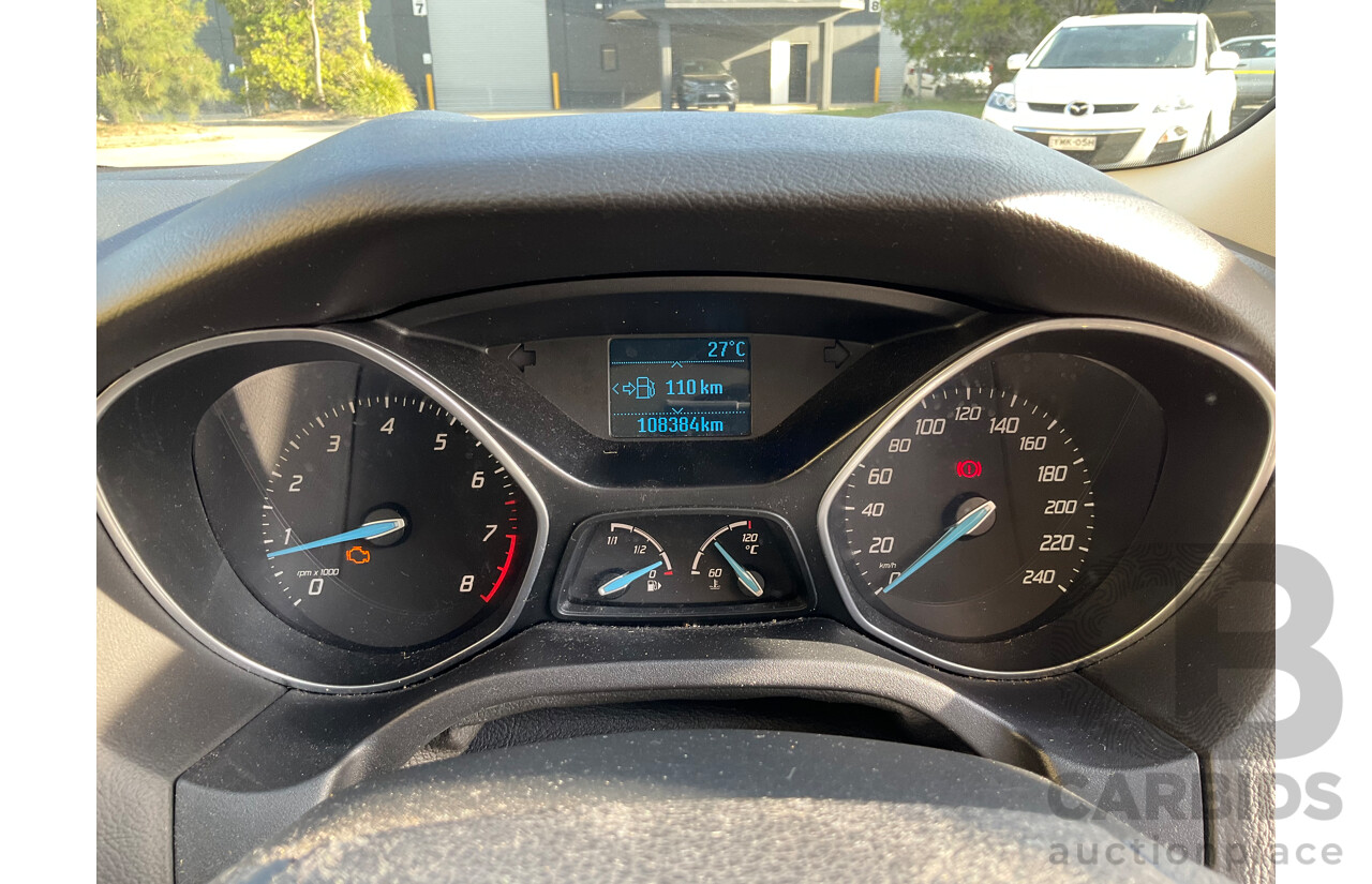 5/2012 Ford Focus Ambiente LW 5d Hatchback Black 1.6L