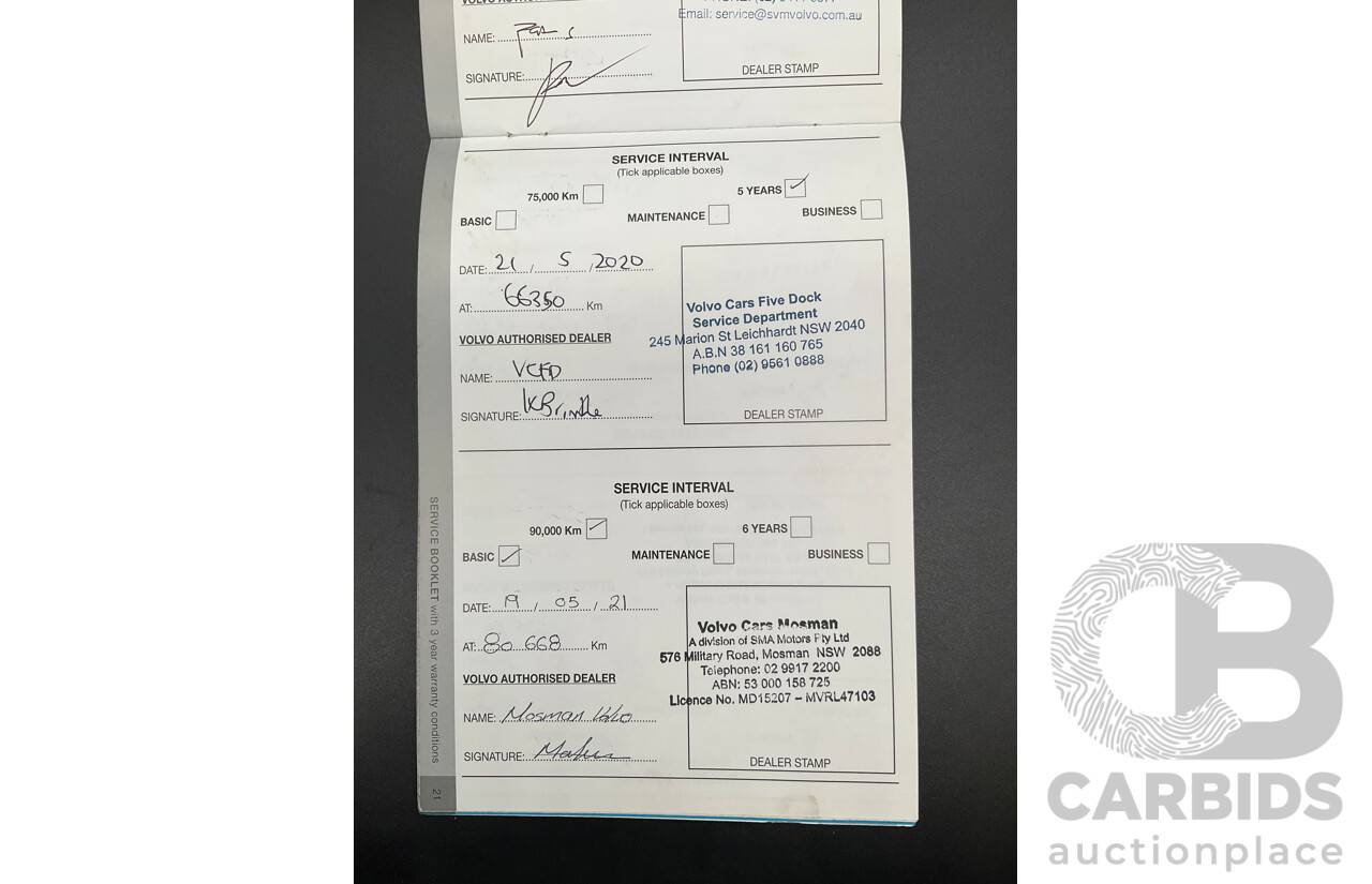 08/2014 Volvo XC90 D5 R-Design (AWD) MY14 4d Wagon Black Sapphire Metallic Turbo Diesel 2.4L