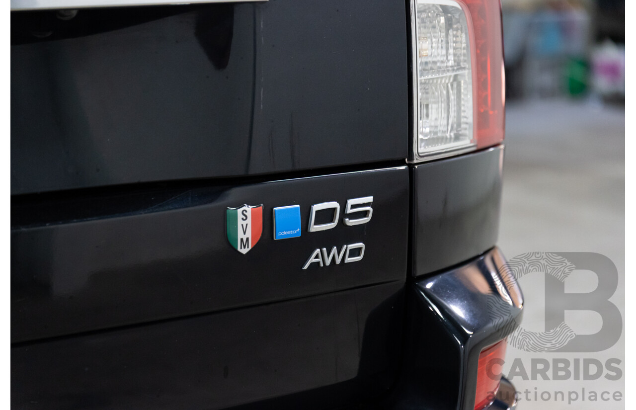 08/2014 Volvo XC90 D5 R-Design (AWD) MY14 4d Wagon Black Sapphire Metallic Turbo Diesel 2.4L